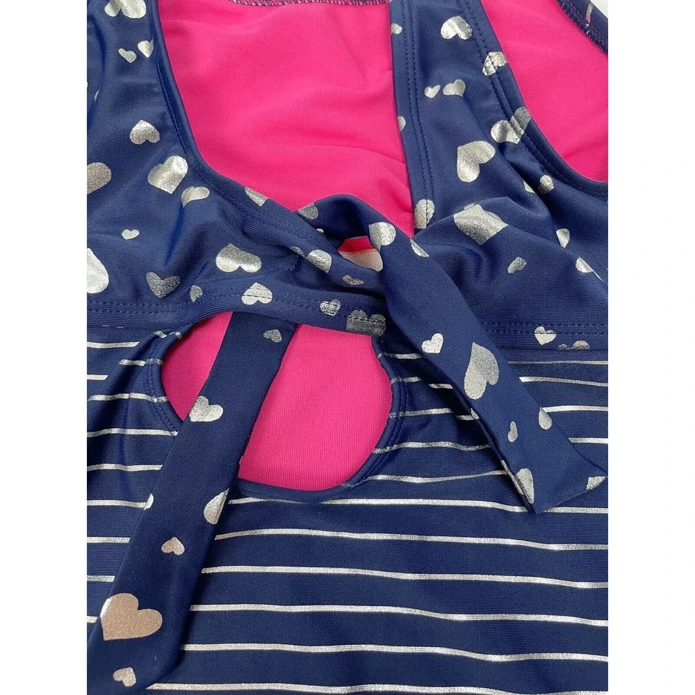 Justice blue wear bra